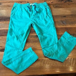 Mini Boden stretch Teal Pants size 12Y